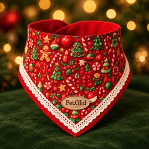 Bandana Dulce Noël | Bandana navideña para perros