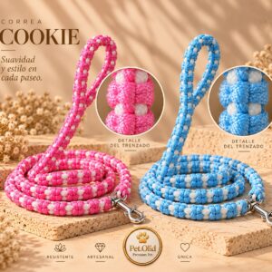 Correa artesanal para perro COOKIE – Pet.Olid